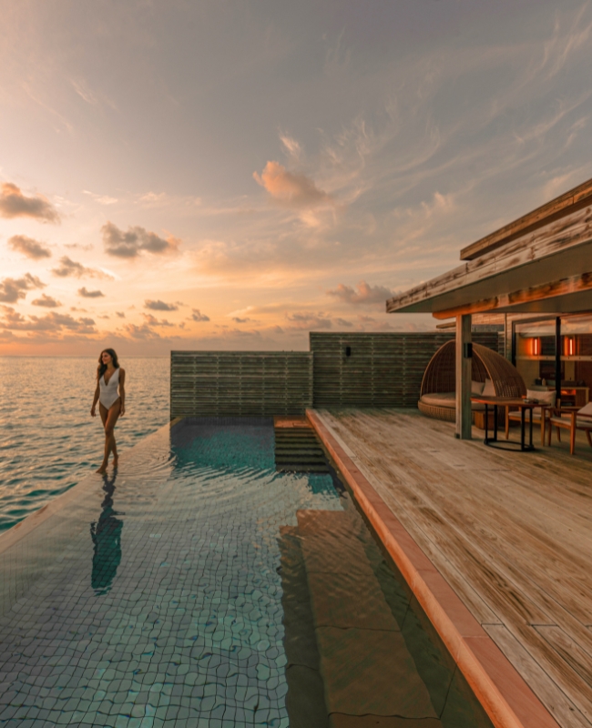 Sunset Water Villa Maldives
